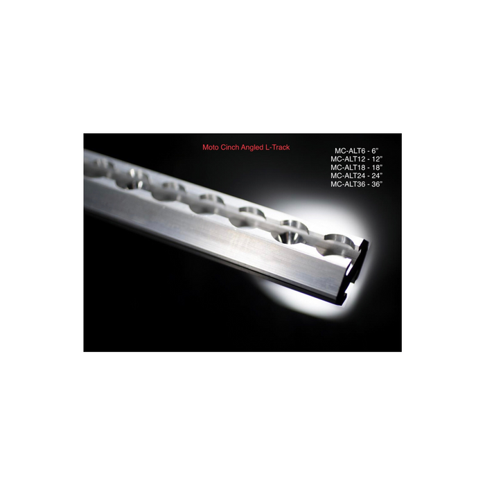 Moto Track Angled Aluminium L-Track (Airline Track)